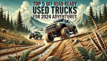 Top 5 Off-Road-Ready Used Trucks for 2024 Adventures