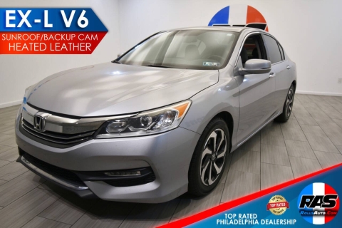 2017 Honda Accord EX L V6 4dr Sedan