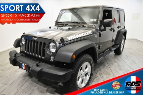 2017 Jeep Wrangler Unlimited Sport 4x4 4dr SUV