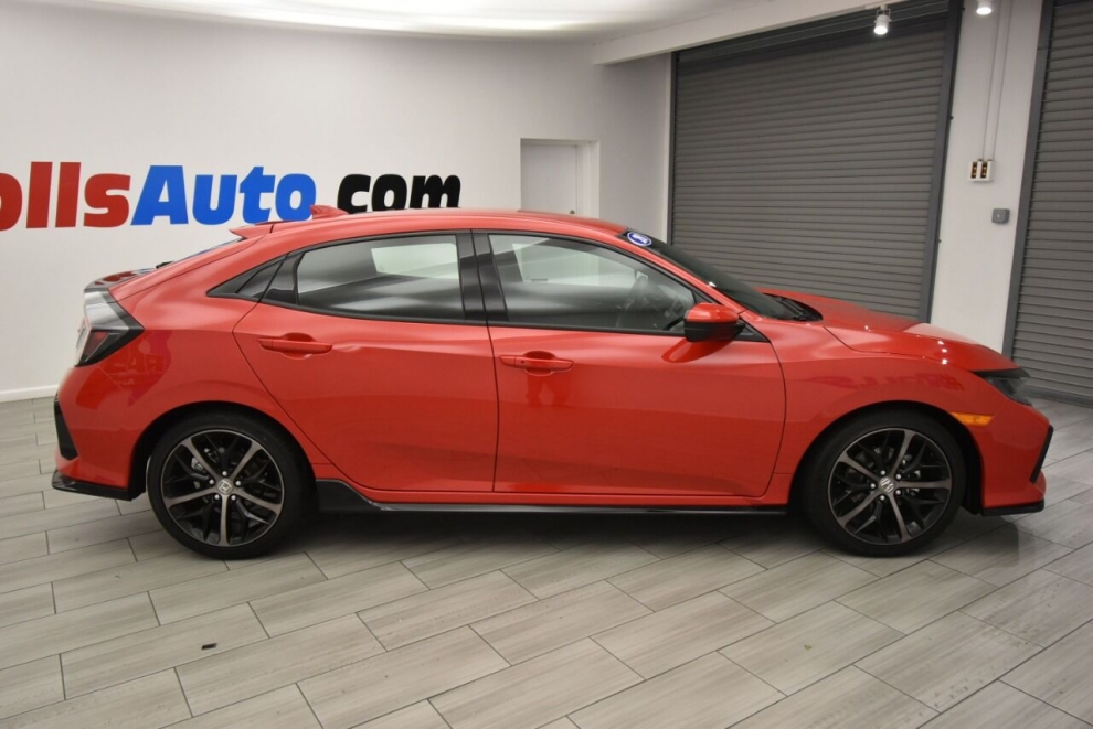 Used 2020 Honda Civic Sport 4dr Hatchback CVT, Stock# 12036, Red ...