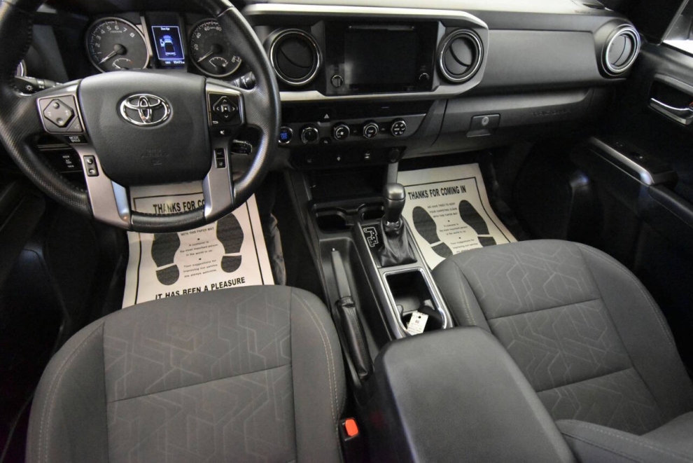 2019 Toyota Tacoma TRD Sport 4x4 4dr Access Cab 6.1 ft LB 6A, White, Mileage: 95,170 - photo 22