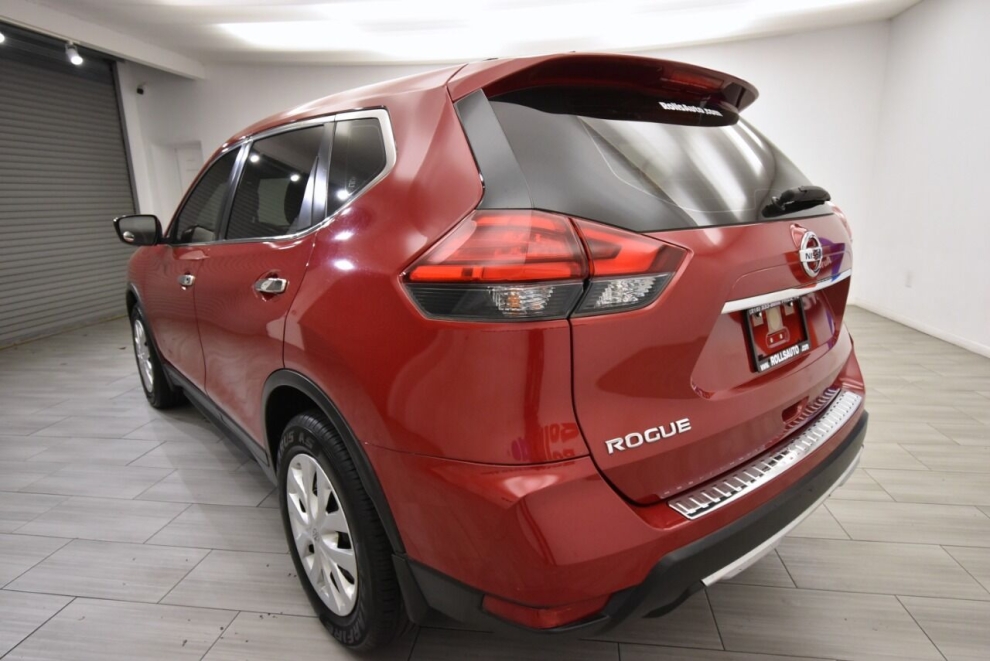 2017 Nissan Rogue S 4dr Crossover, Red, Mileage: 95,892 - photo 2