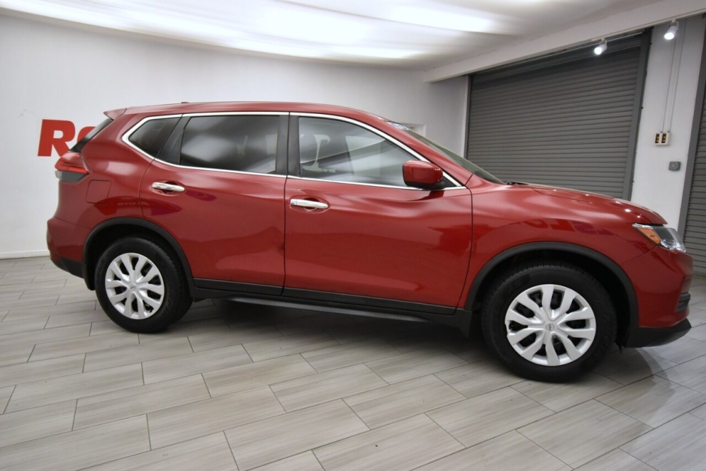 2017 Nissan Rogue S 4dr Crossover, Red, Mileage: 95,892 - photo 5