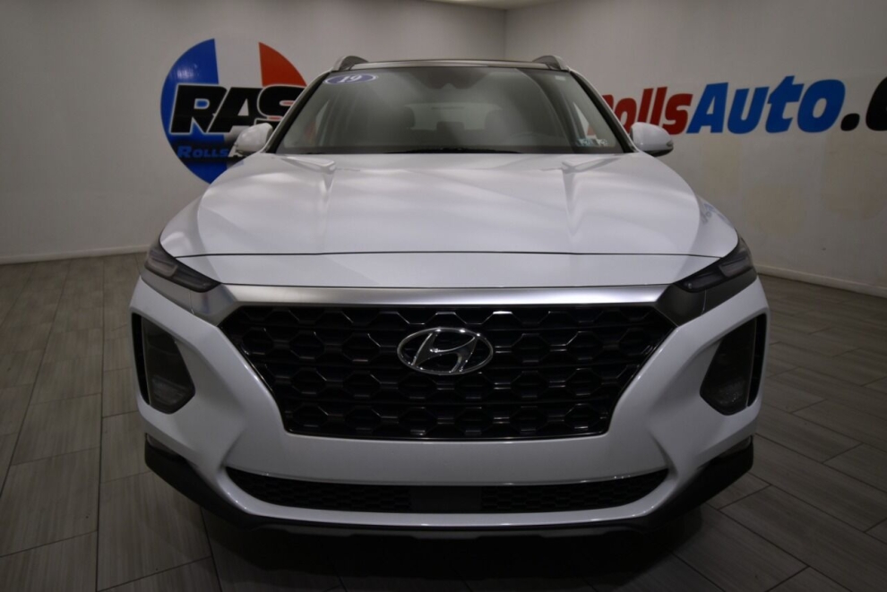 2019 Hyundai Santa Fe Limited 2.4L AWD 4dr Crossover, White, Mileage: 40,203 - photo 7