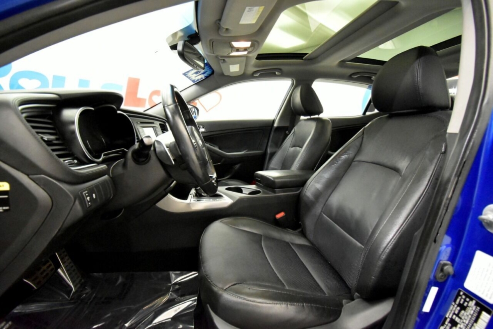 2014 Kia Optima SX Turbo 4dr Sedan, Blue, Mileage: 114,377 - photo 11