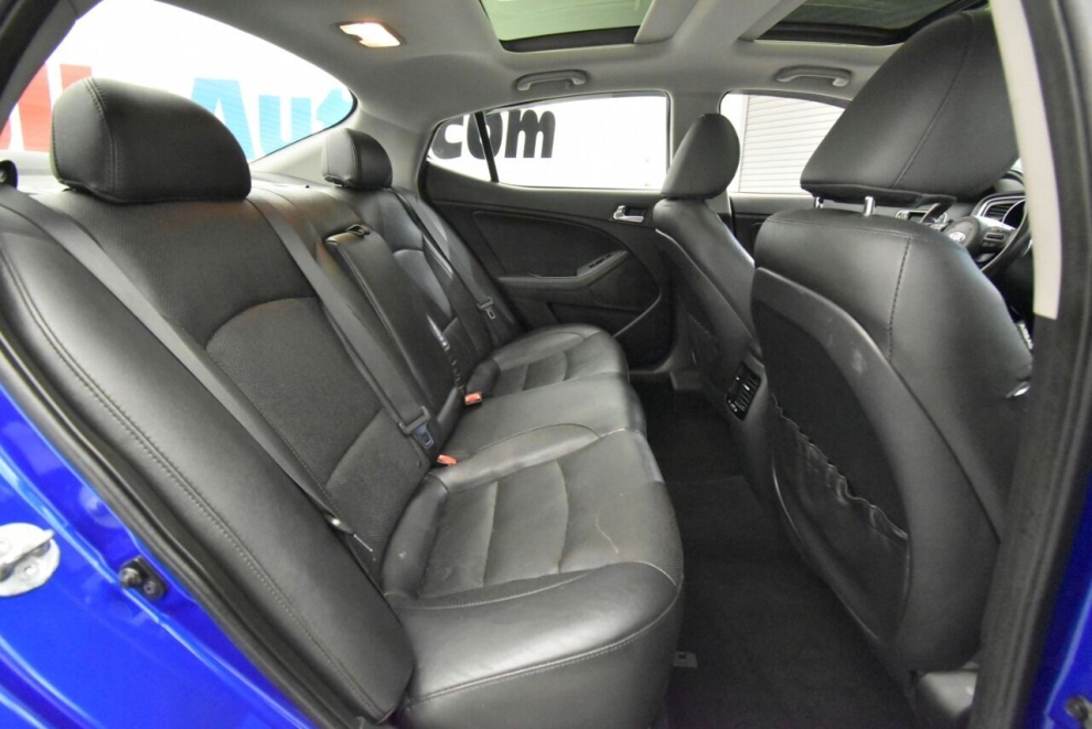 2014 Kia Optima SX Turbo 4dr Sedan, Blue, Mileage: 114,377 - photo 18