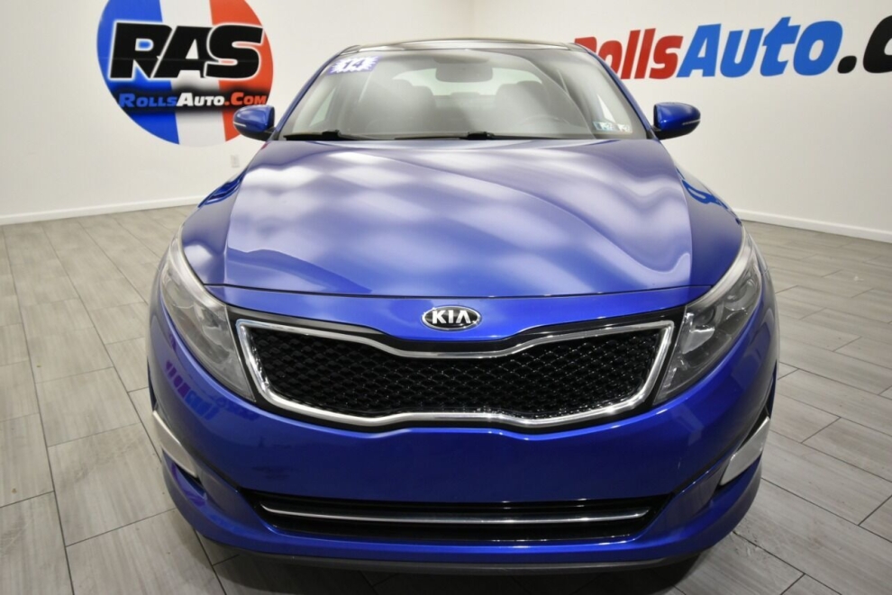 2014 Kia Optima SX Turbo 4dr Sedan, Blue, Mileage: 114,377 - photo 7