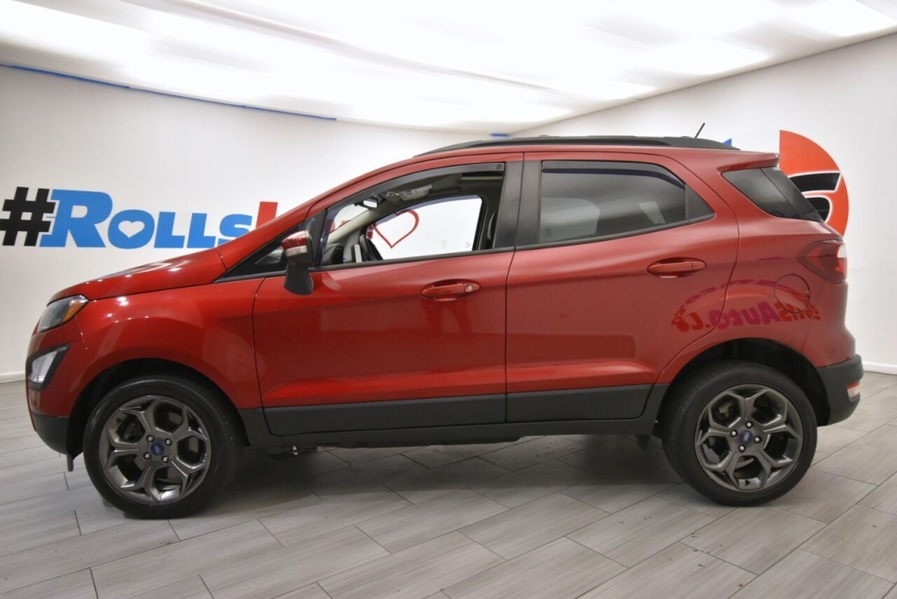 2018 Ford EcoSport SES AWD 4dr Crossover, Red, Mileage: 76,832 - photo 1