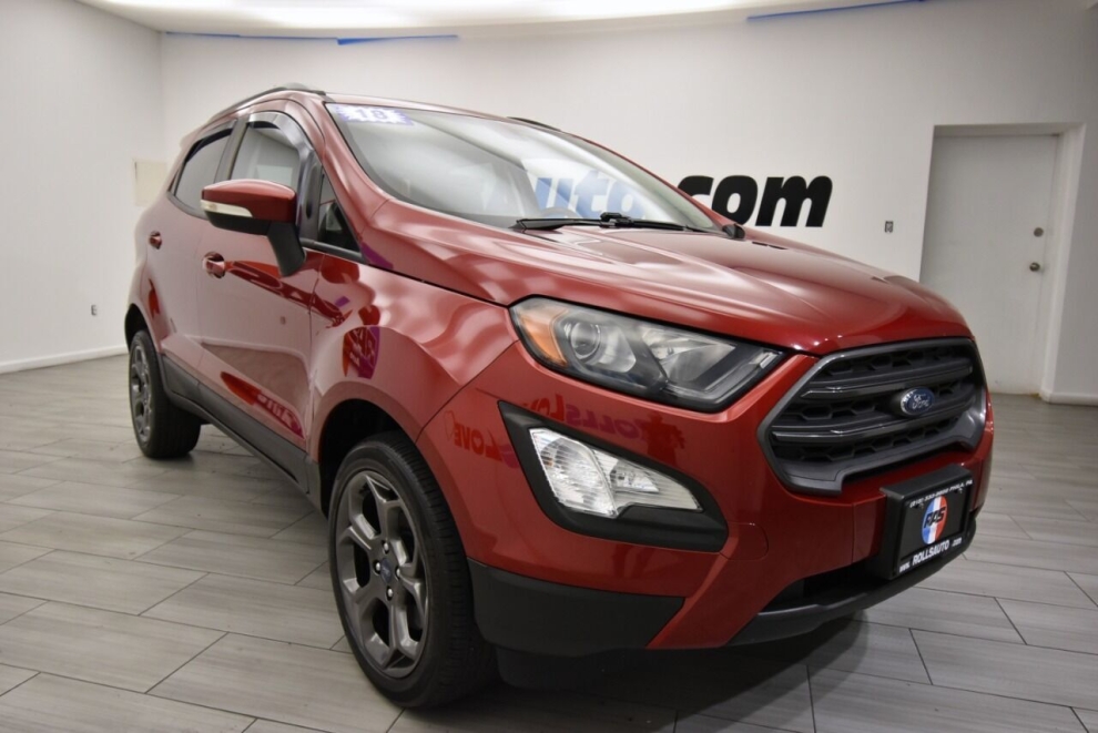 2018 Ford EcoSport SES AWD 4dr Crossover, Red, Mileage: 76,832 - photo 6