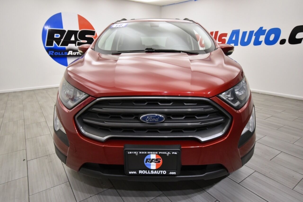 2018 Ford EcoSport SES AWD 4dr Crossover, Red, Mileage: 76,832 - photo 7