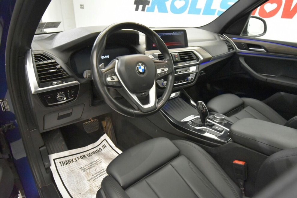 2021 BMW X3 xDrive30i AWD 4dr Sports Activity Vehicle, Blue, Mileage: 25,529 - photo 10