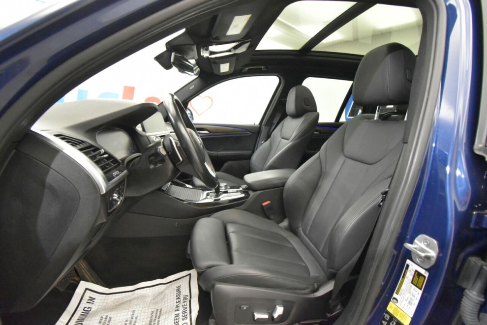2021 BMW X3 xDrive30i AWD 4dr Sports Activity Vehicle, Blue, Mileage: 25,529 - photo 11
