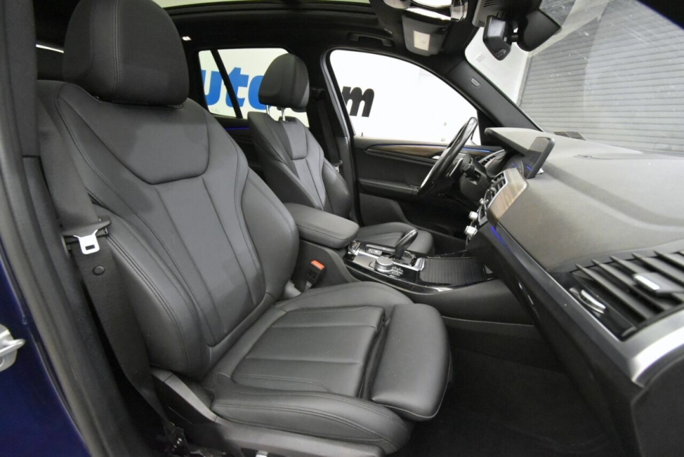 2021 BMW X3 xDrive30i AWD 4dr Sports Activity Vehicle, Blue, Mileage: 25,529 - photo 16