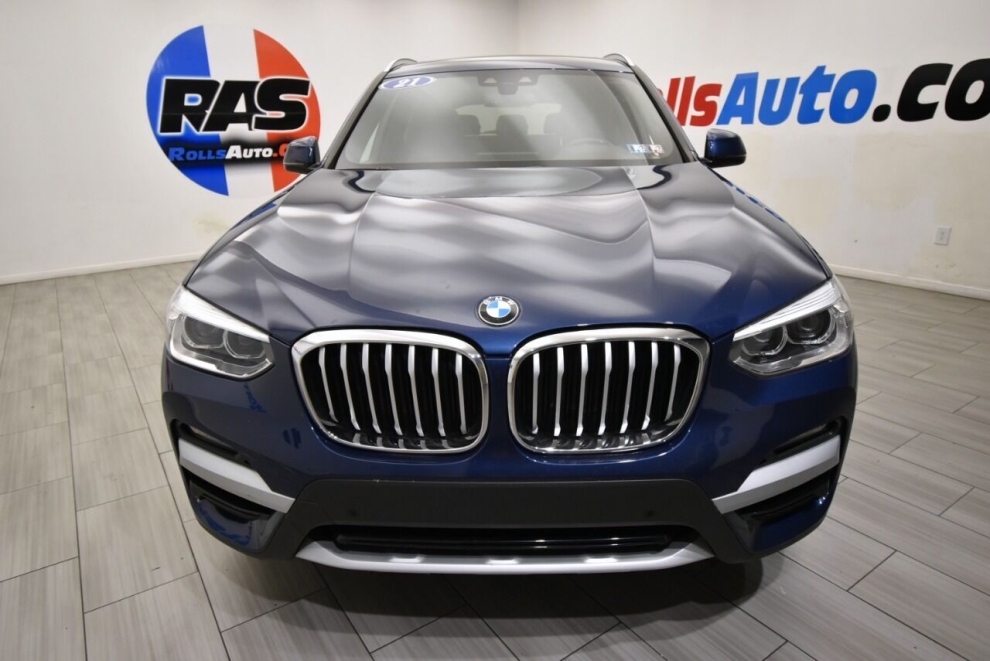 2021 BMW X3 xDrive30i AWD 4dr Sports Activity Vehicle, Blue, Mileage: 25,529 - photo 7