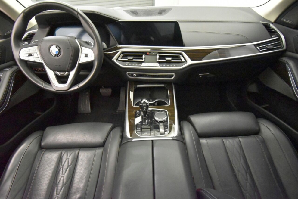 2021 BMW X7 xDrive40i AWD 4dr Sports Activity Vehicle, White, Mileage: 38,575 - photo 28