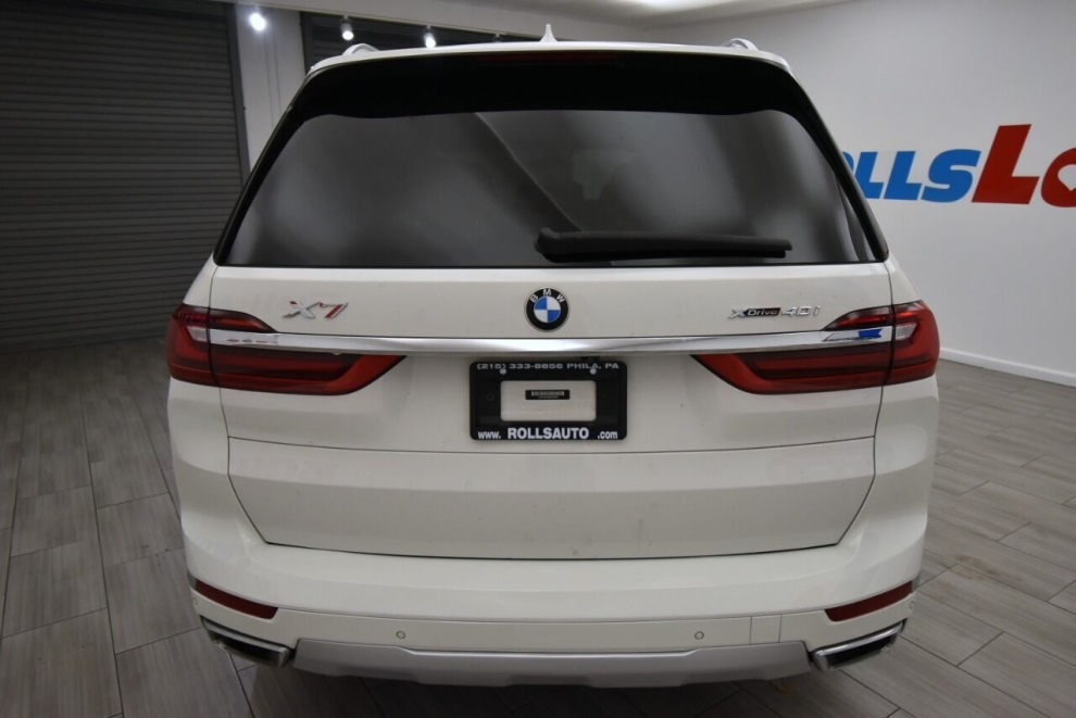 2021 BMW X7 xDrive40i AWD 4dr Sports Activity Vehicle, White, Mileage: 38,575 - photo 3