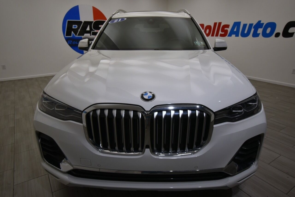 2021 BMW X7 xDrive40i AWD 4dr Sports Activity Vehicle, White, Mileage: 38,575 - photo 7