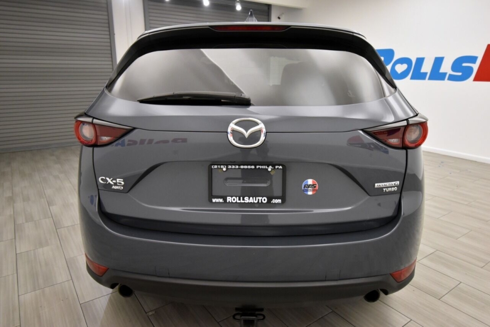 2021 Mazda CX-5 Carbon Edition Turbo AWD 4dr SUV, Gray, Mileage: 50,016 - photo 3