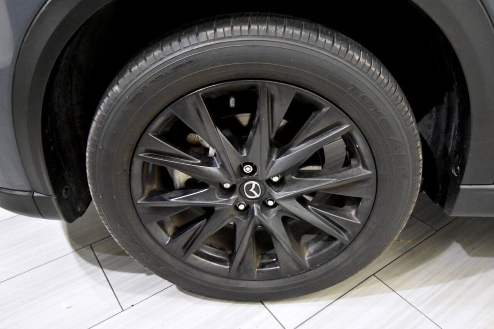 2021 Mazda CX-5 Carbon Edition Turbo AWD 4dr SUV, Gray, Mileage: 50,016 - photo 9