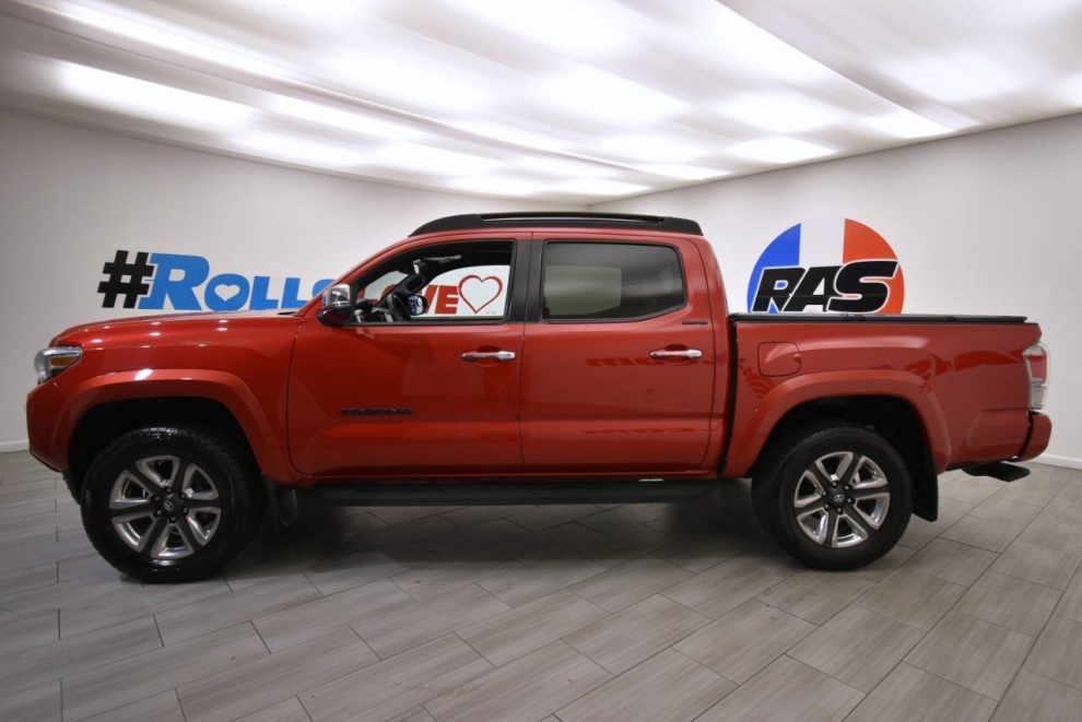 2019 Toyota Tacoma Limited 4x4 4dr Double Cab 5.0 ft SB, Red, Mileage: 105,686 - photo 1