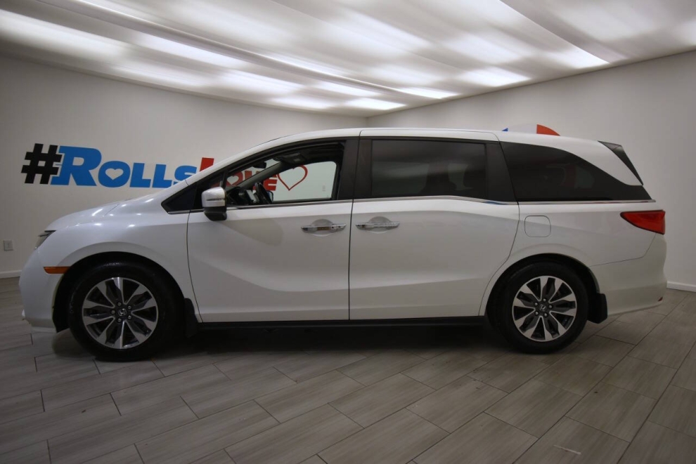 2021 Honda Odyssey EX L 4dr Mini Van, White, Mileage: 75,170 - photo 1