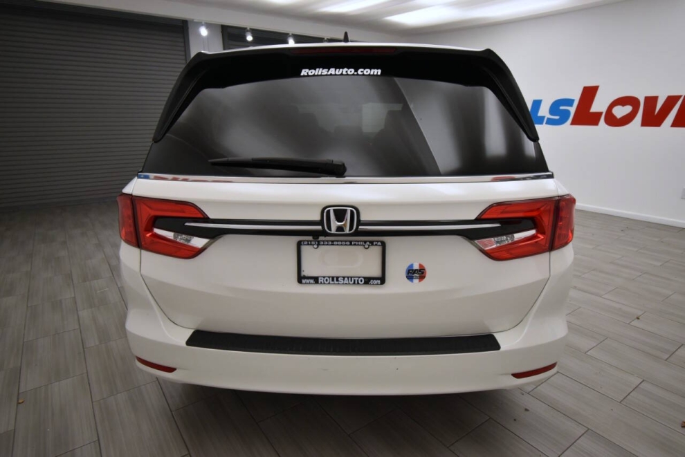 2021 Honda Odyssey EX L 4dr Mini Van, White, Mileage: 75,170 - photo 3