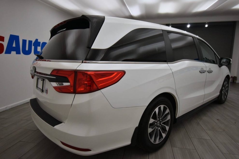 2021 Honda Odyssey EX L 4dr Mini Van, White, Mileage: 75,170 - photo 4