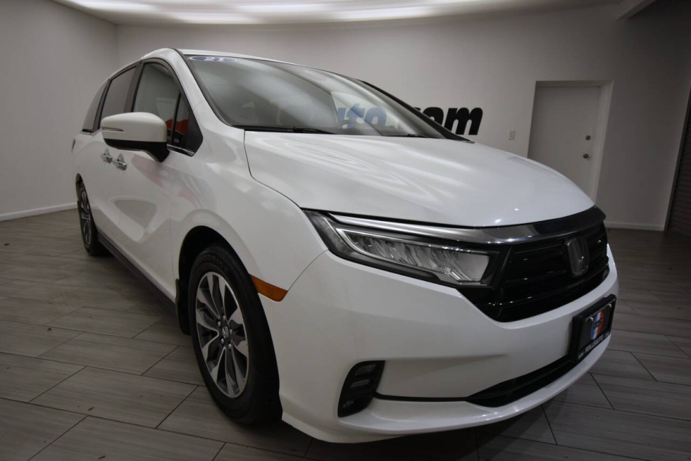 2021 Honda Odyssey EX L 4dr Mini Van, White, Mileage: 75,170 - photo 6