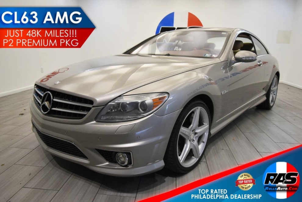 2009 Mercedes-Benz CL-Class CL 63 AMG 2dr Coupe, Gray, Mileage: 48,191 