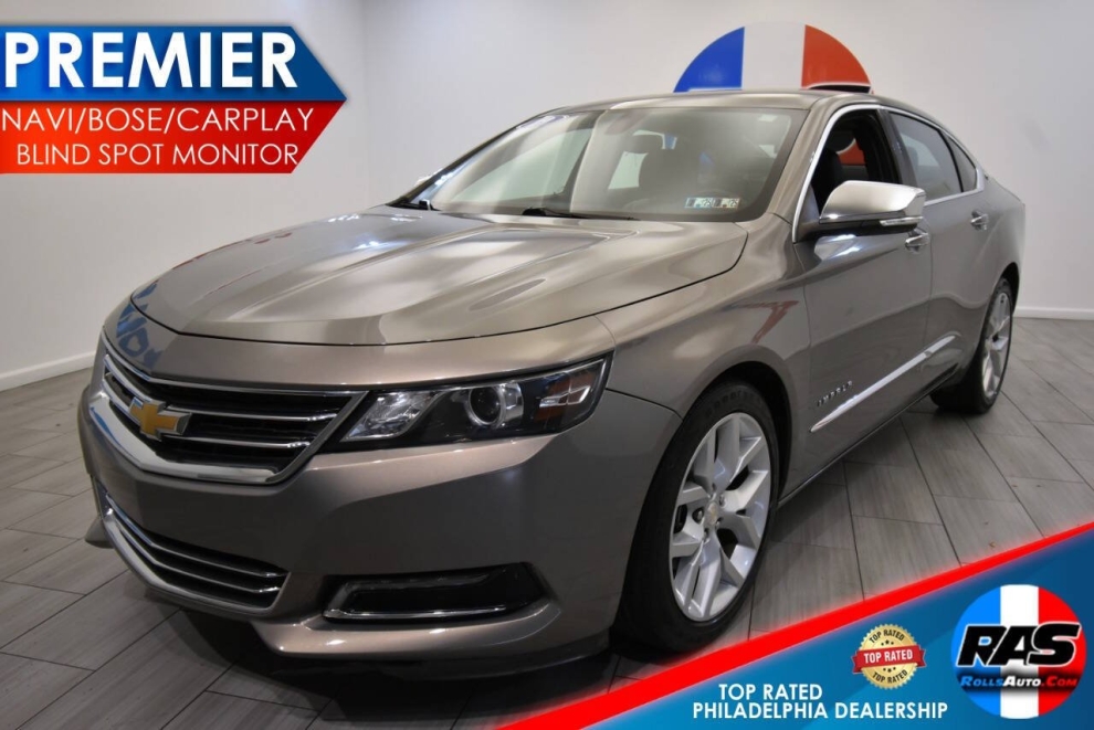 2019 Chevrolet Impala Premier 4dr Sedan, Brown, Mileage: 71,995 