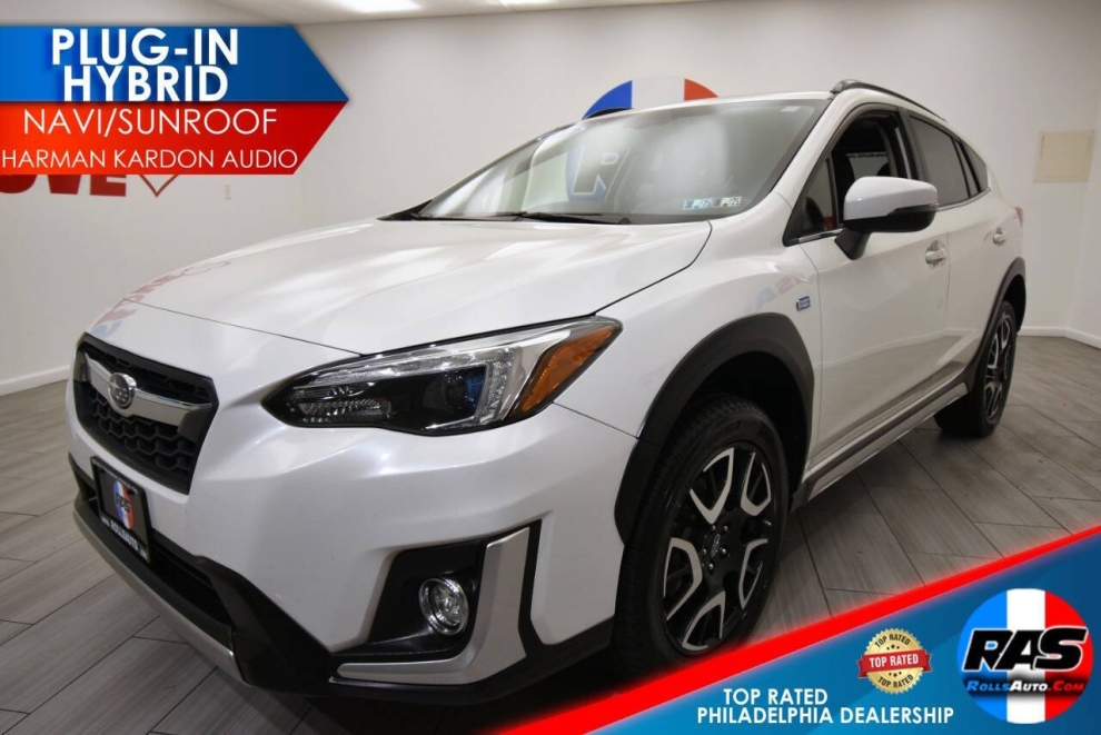 2019 Subaru Crosstrek Hybrid AWD 4dr Crossover, White, Mileage: 96,981 