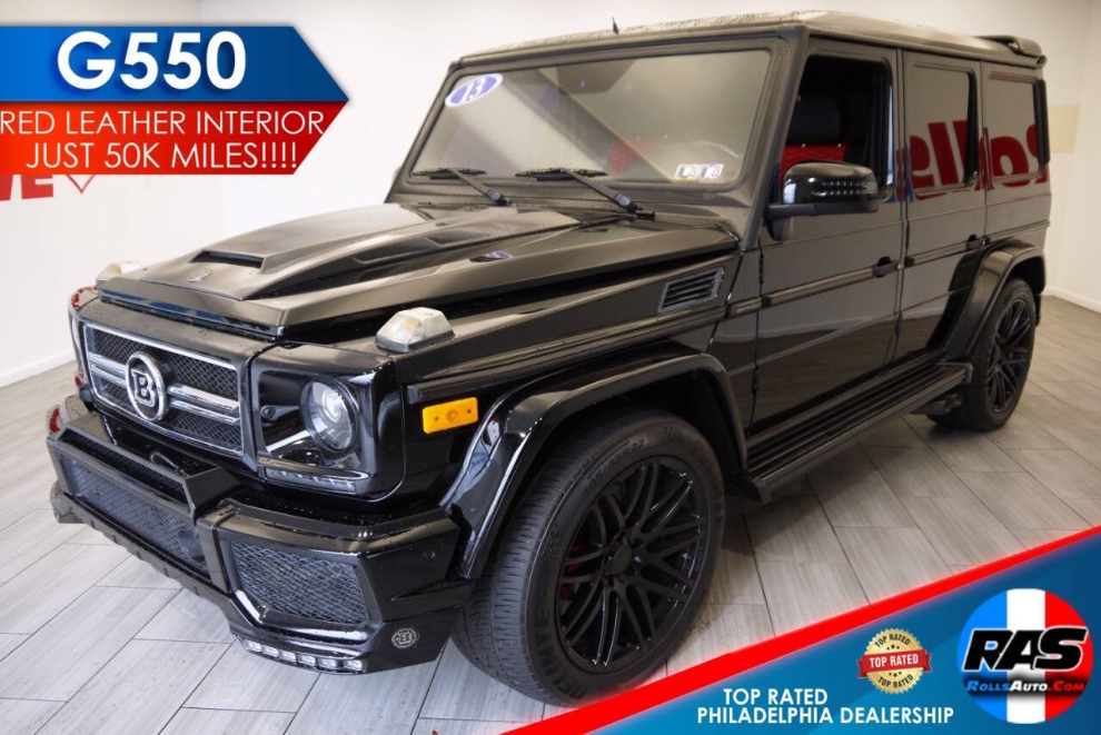 2013 Mercedes-Benz G-Class G 550 AWD 4MATIC 4dr SUV, Black, Mileage: 50,040 