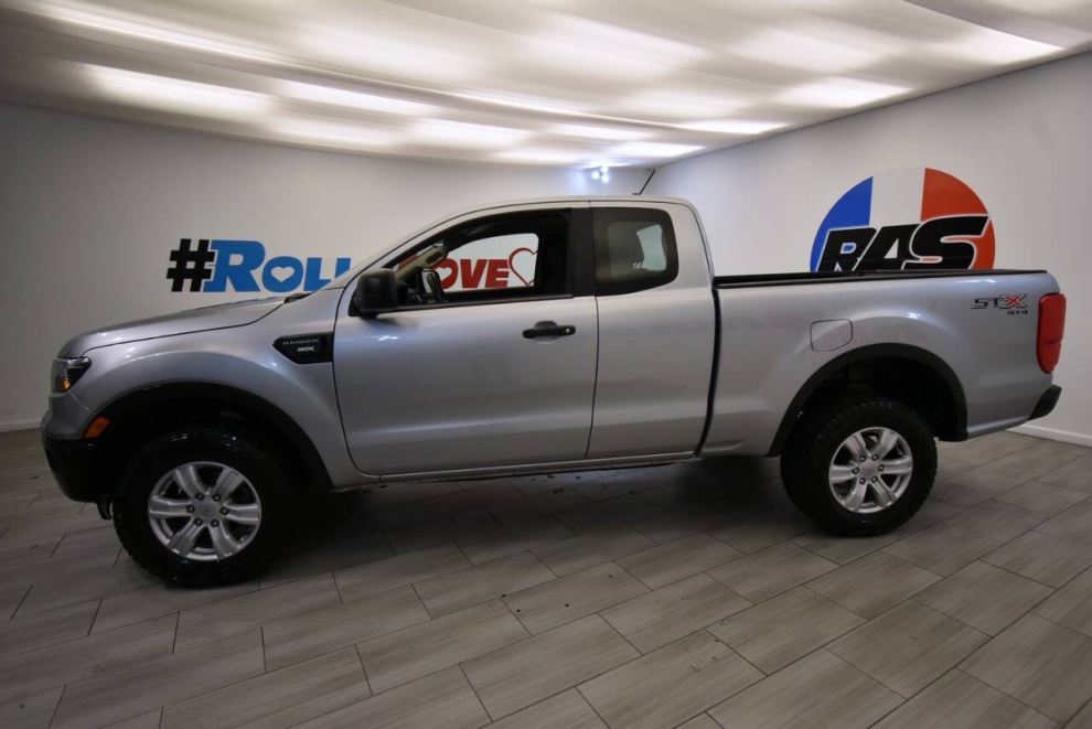 2020 Ford Ranger XL 4x4 4dr SuperCab 6.1 ft. SB, Silver, Mileage: 77,510 - photo 1