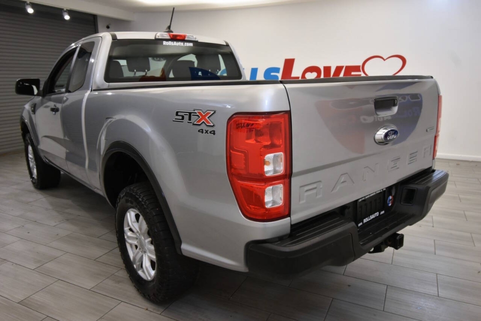 2020 Ford Ranger XL 4x4 4dr SuperCab 6.1 ft. SB, Silver, Mileage: 77,510 - photo 2