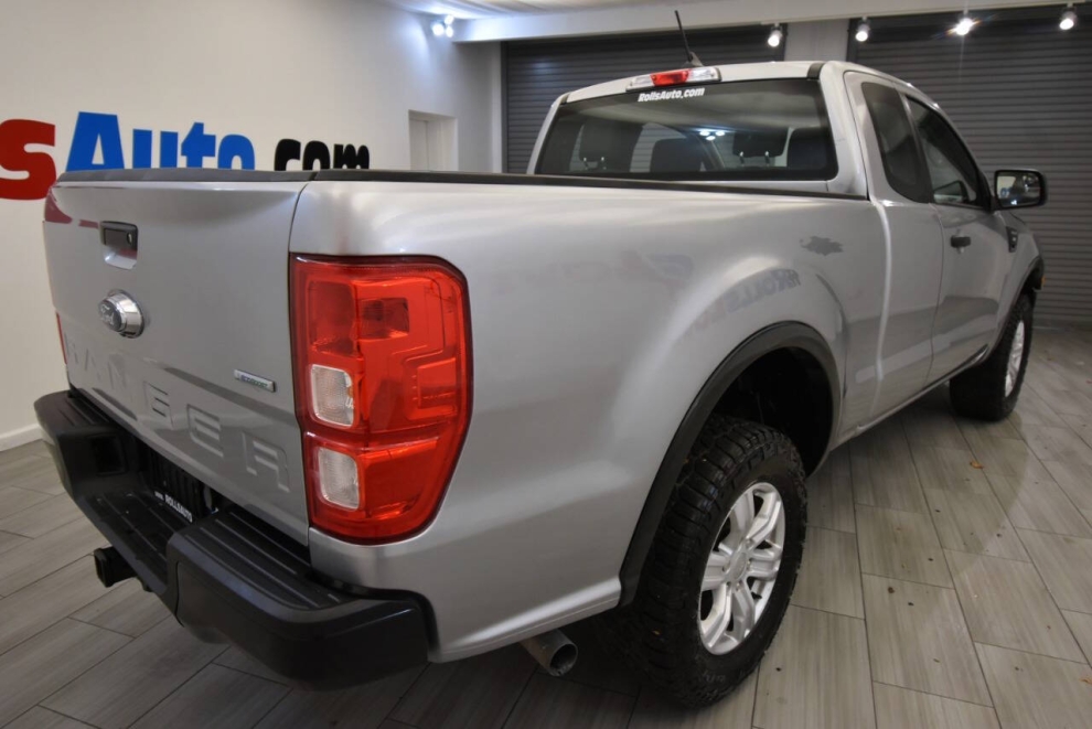 2020 Ford Ranger XL 4x4 4dr SuperCab 6.1 ft. SB, Silver, Mileage: 77,510 - photo 4