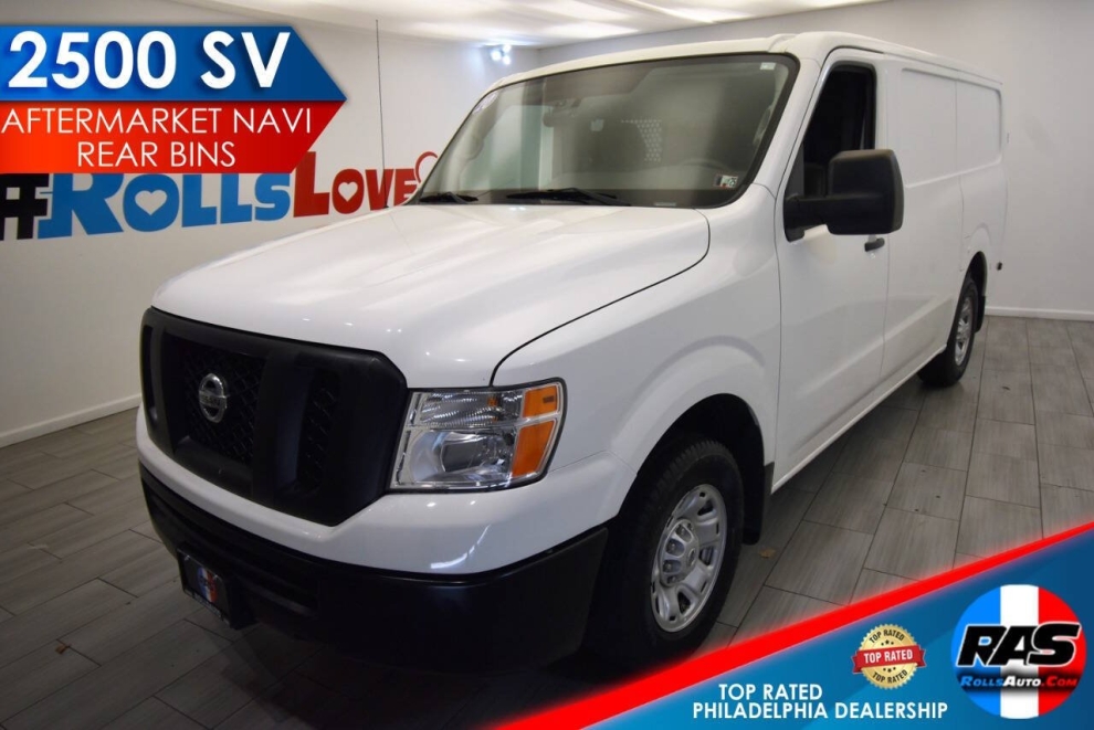 2020 Nissan NV 2500 HD SV 3dr Cargo Van (V6), White, Mileage: 69,592 