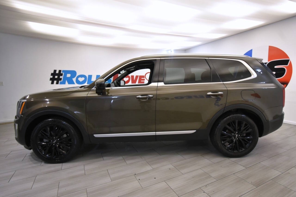 2021 Kia Telluride SX 4dr SUV, Green, Mileage: 72,057 - photo 1