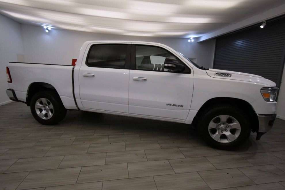 2019 RAM 1500 Big Horn 4x4 4dr Crew Cab 5.6 ft. SB Pickup, White, Mileage: 83,503 - photo 5