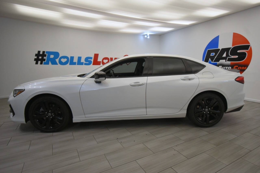 2021 Acura TLX SH AWD w/Tech 4dr Sedan w/Technology Package, White, Mileage: 65,037 - photo 1