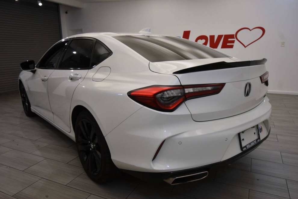 2021 Acura TLX SH AWD w/Tech 4dr Sedan w/Technology Package, White, Mileage: 65,037 - photo 2