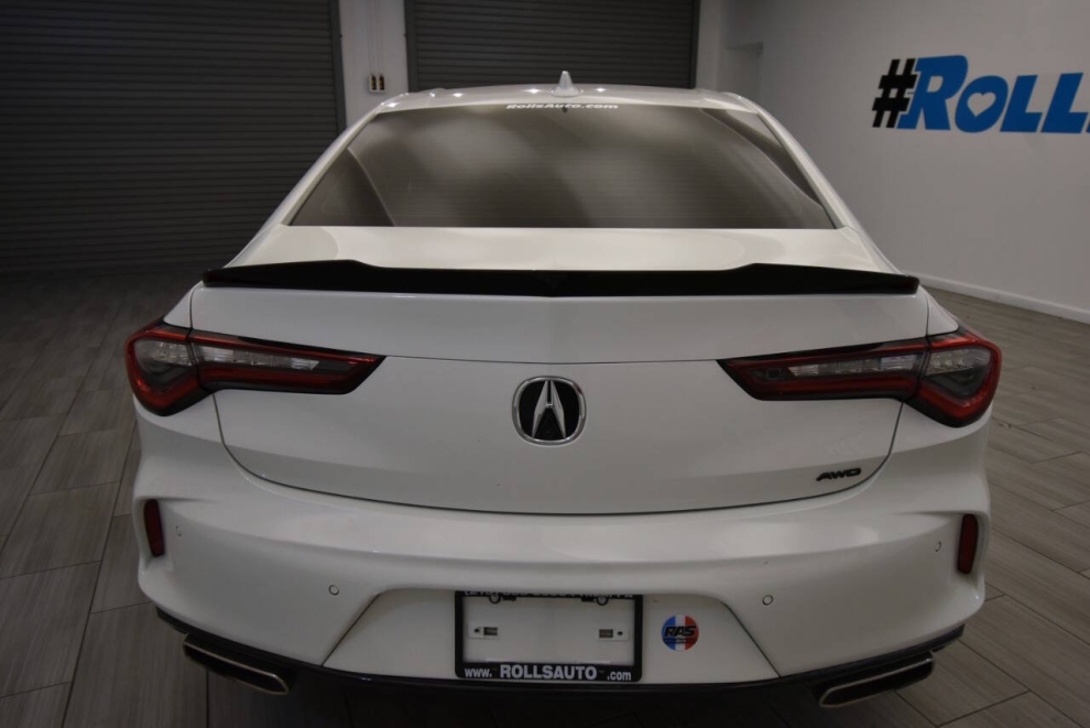 2021 Acura TLX SH AWD w/Tech 4dr Sedan w/Technology Package, White, Mileage: 65,037 - photo 3