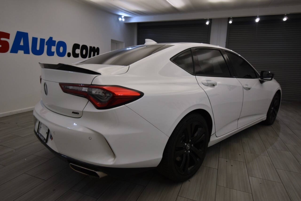 2021 Acura TLX SH AWD w/Tech 4dr Sedan w/Technology Package, White, Mileage: 65,037 - photo 4