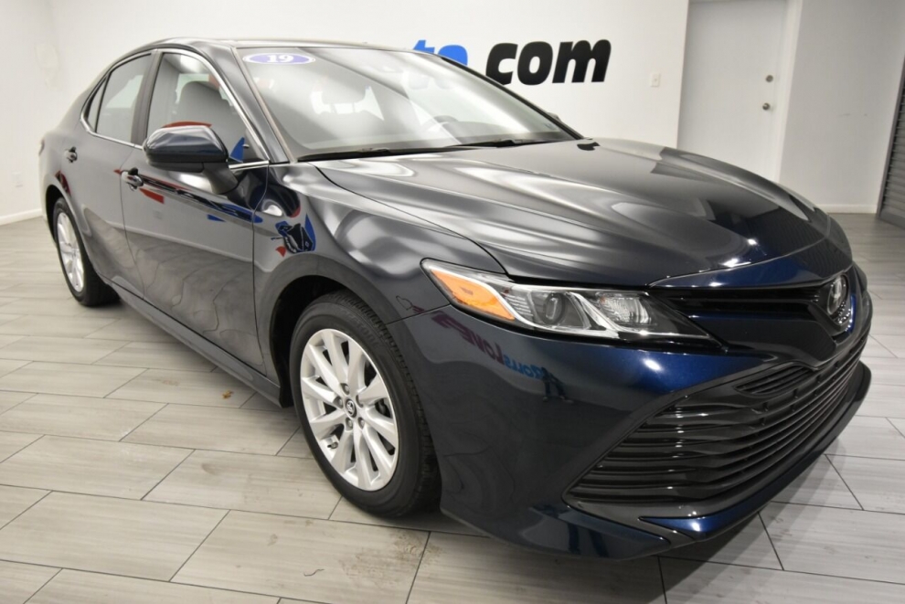 Used 2019 Toyota Camry LE 4dr Sedan, Stock# 12138, Blue, Mileage ...