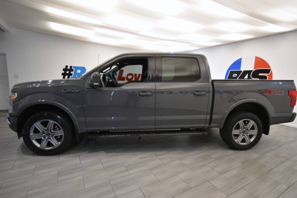 2018 Ford F-150 Lariat 4x4 4dr SuperCrew 5.5 ft. SB, Gray, Mileage: 60,866 - photo 1