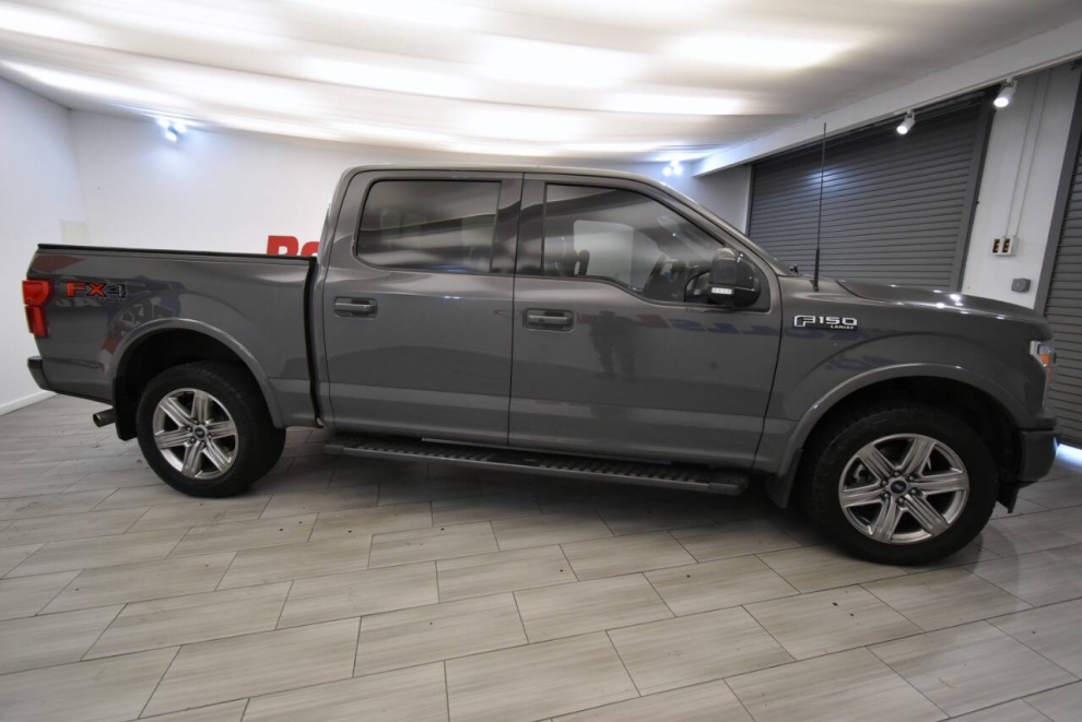 2018 Ford F-150 Lariat 4x4 4dr SuperCrew 5.5 ft. SB, Gray, Mileage: 60,866 - photo 5