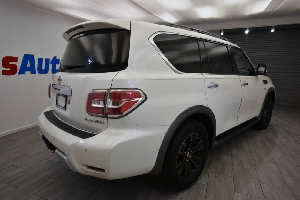 2017 Nissan Armada Platinum 4x4 4dr SUV, White, Mileage: 96,319 - photo 3