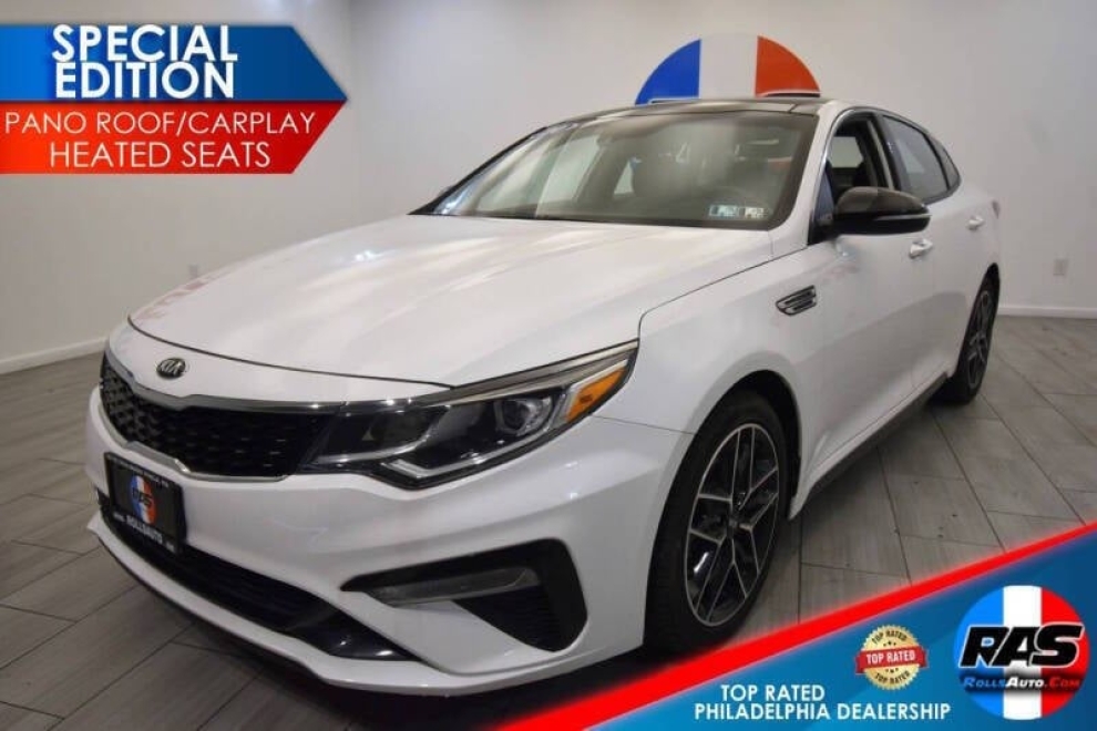 2020 Kia Optima Special Edition 4dr Sedan, White, Mileage: 66,207 