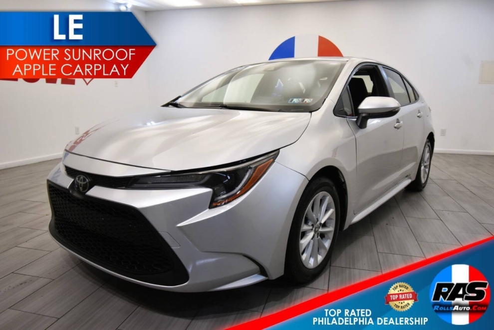 2020 Toyota Corolla LE 4dr Sedan, Gray, Mileage: 107,756 