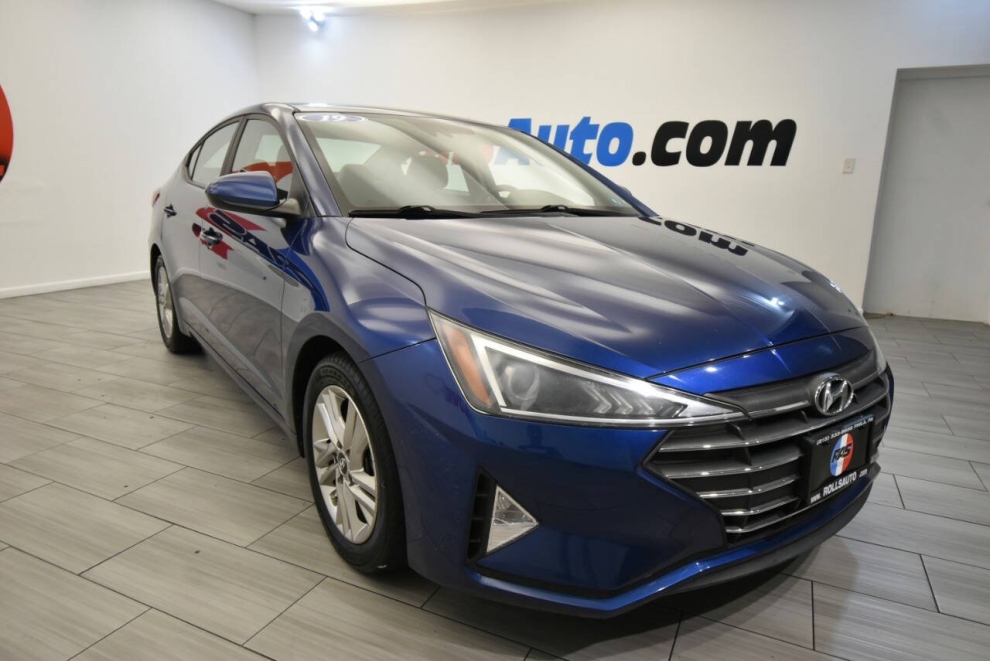 2019 Hyundai Elantra SEL 4dr Sedan, Blue, Mileage: 76,534 - photo 6