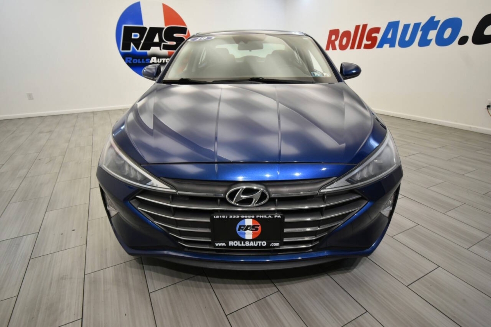 2019 Hyundai Elantra SEL 4dr Sedan, Blue, Mileage: 76,534 - photo 7